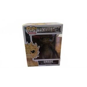 Funko Pop! Movies The Hobbit  Gold Smaug #124 Figurine Hot Topic Exclusive Rare